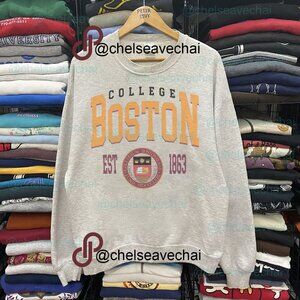 Vintage Style Boston College Shirt, Boston University Unisex Shirt tee